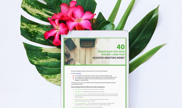 40 Blog Post Ideas