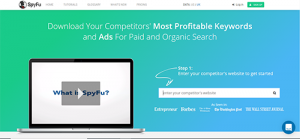 Competitive intelligence tool that tracks competitors' keywords, PPC and ad copy.