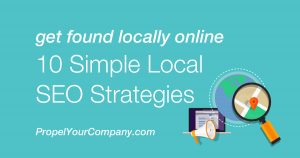 10 simple local SEO strategies