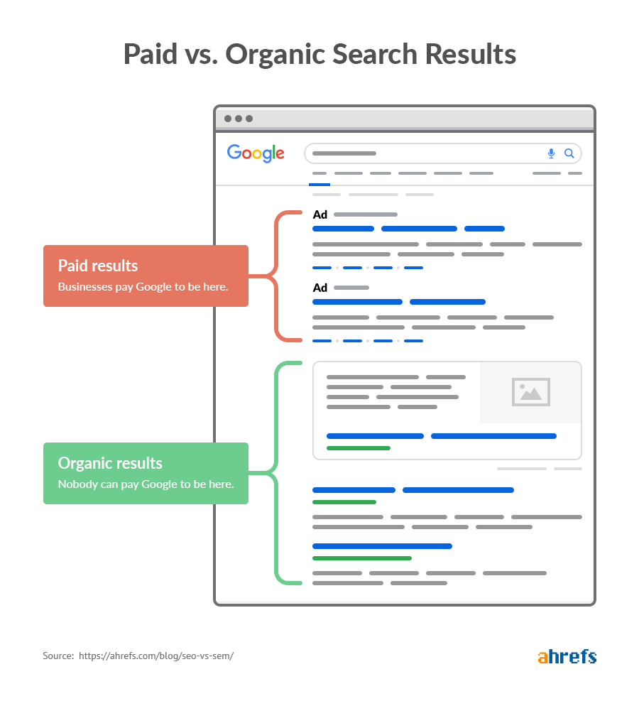organic vs paid search 