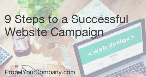 9 Steps to a Successful Website Campaign
