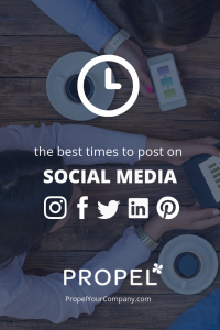 When to post on Instagram, Facebook, Twitter, LinkedIn & Pinterest for the best results