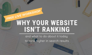 why your website isn't ranking